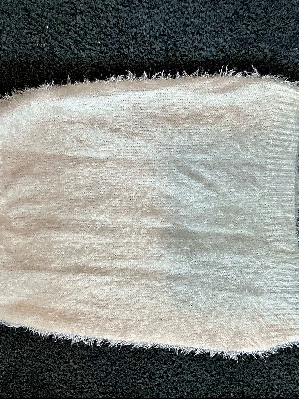 Lands' End Fuzzy Eyelash Cable skirt